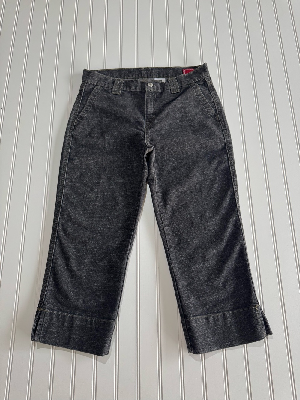 Levi's Vintage 90s Y2K Outback Capri Low Rise Denim Pants
